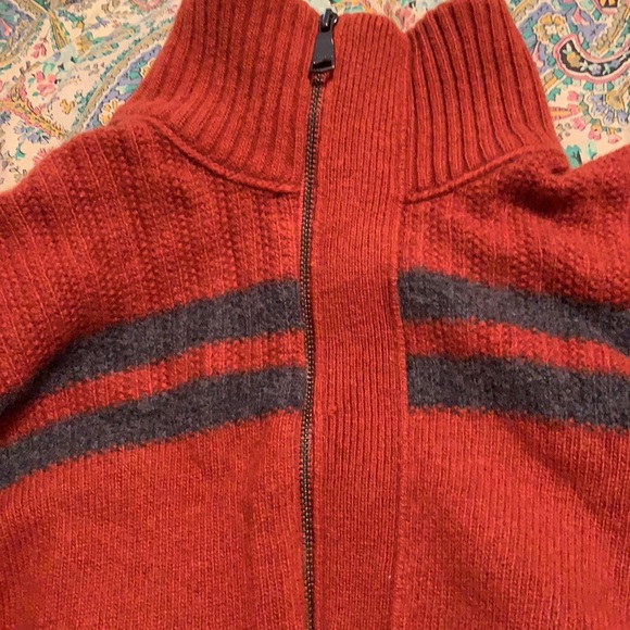 Banana Republic  MEN’S FALL Merino wool sweater Pumpkin Spice Fall Autumn Winter - Picture 8 of 8